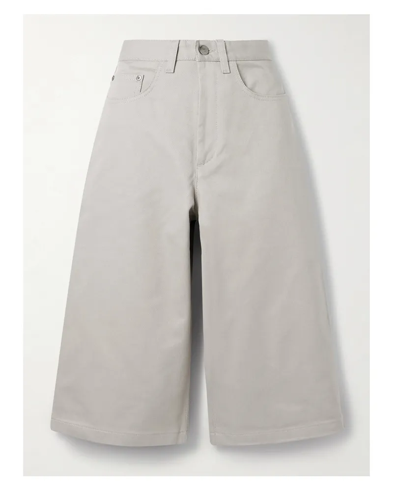 Maria Mcmanus Jeansshorts Aus Bio-denim - Grau Grau