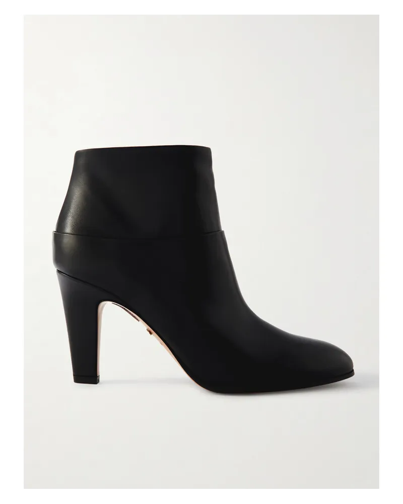 Chloé Eve Ankle Boots aus Leder Schwarz