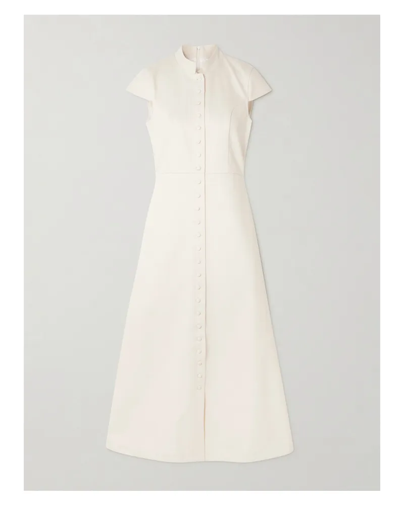 DESTREE Amaoko Denim Midi Dress - Neutrals Neutrals