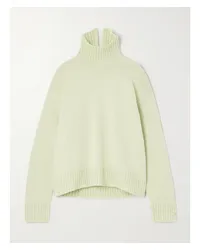 Jil Sander Rollkragenpullover aus einer Kaschmirmischung Grün