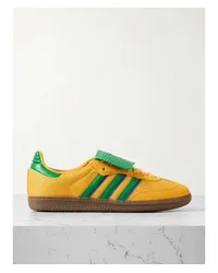 adidas Samba Og Sneakers aus Mesh, Veloursleder und Leder Gelb