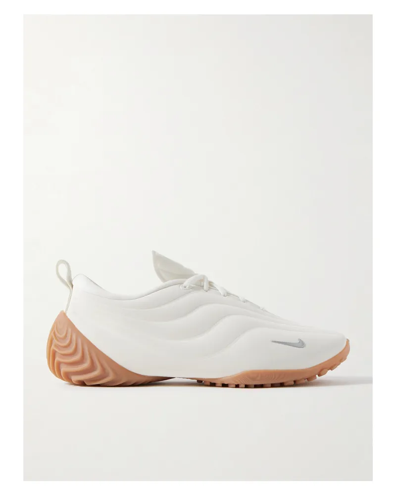 Nike Astra Ultra Sneakers Aus Gestepptem, Gebürstetem Shell - Wollweiß Wollweiß