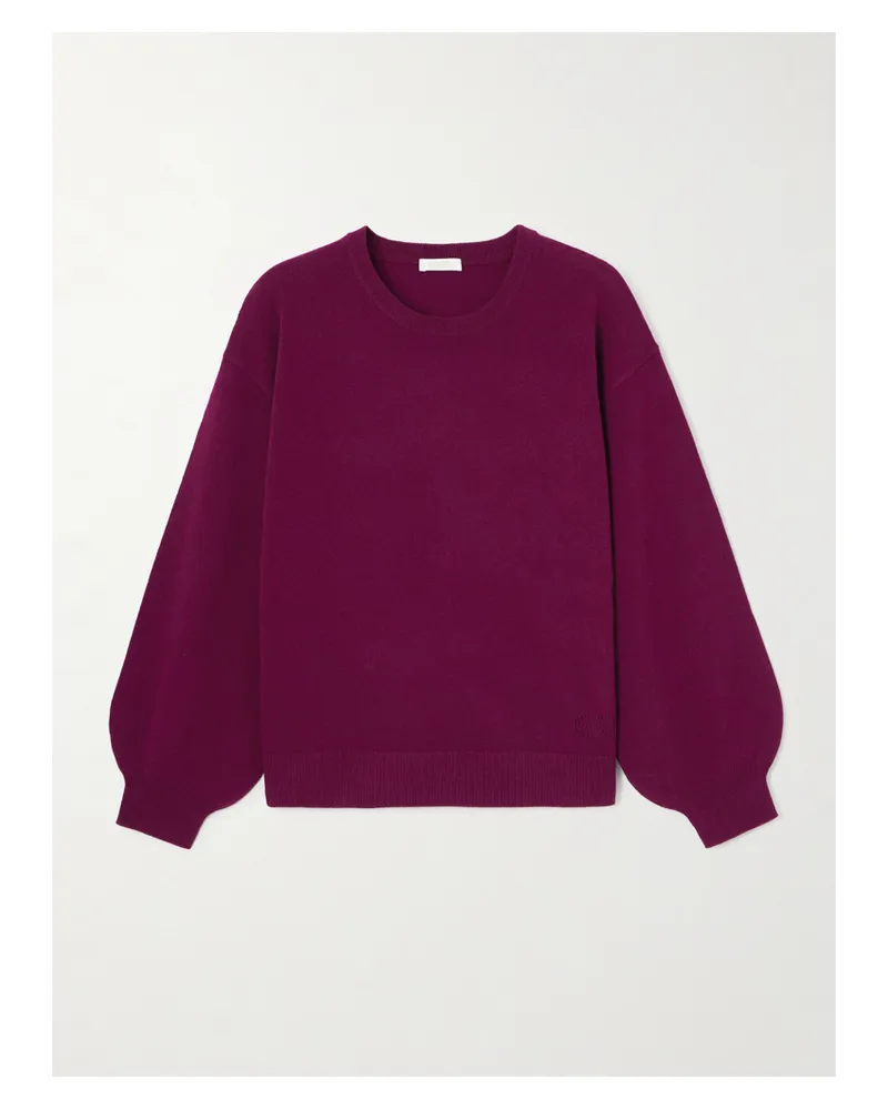 Eres Colorama Famous Pullover Aus Einer Woll-kaschmirmischung - Lila Lila