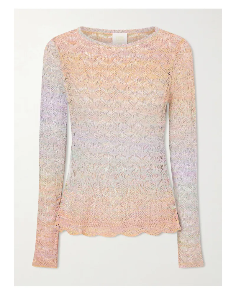 Anna Sui Crocheted T-shirt - Multi Multi