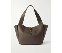 Le 5 À 7 Bea Textured-leather Tote - Brown