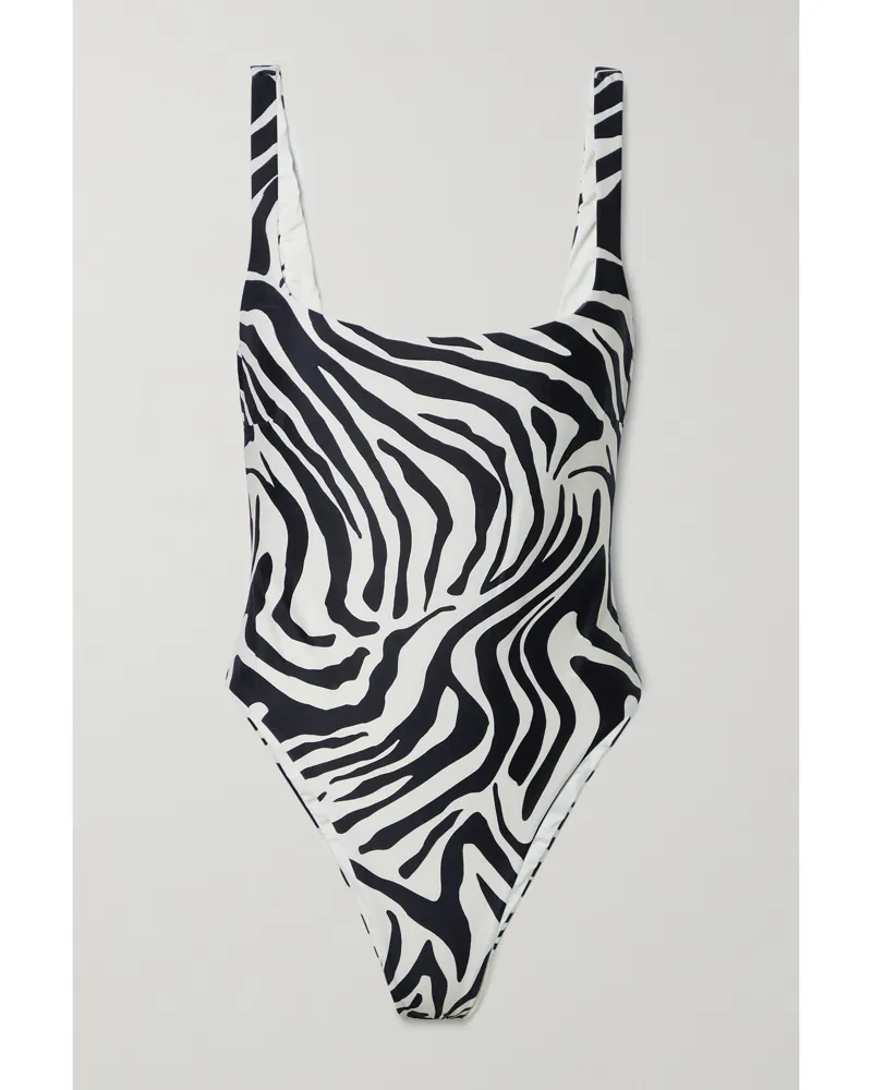 Haight Thidu Badeanzug Mit Zebraprint - Animal-Print Animal-print