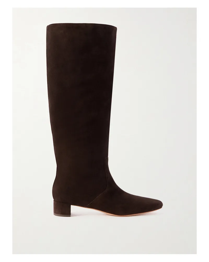 Loeffler Randall Indy Stiefel Aus Veloursleder - Braun Braun