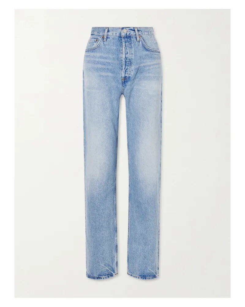 AGOLDE 90s Mid-rise Straight-leg Jeans - Blue Blue
