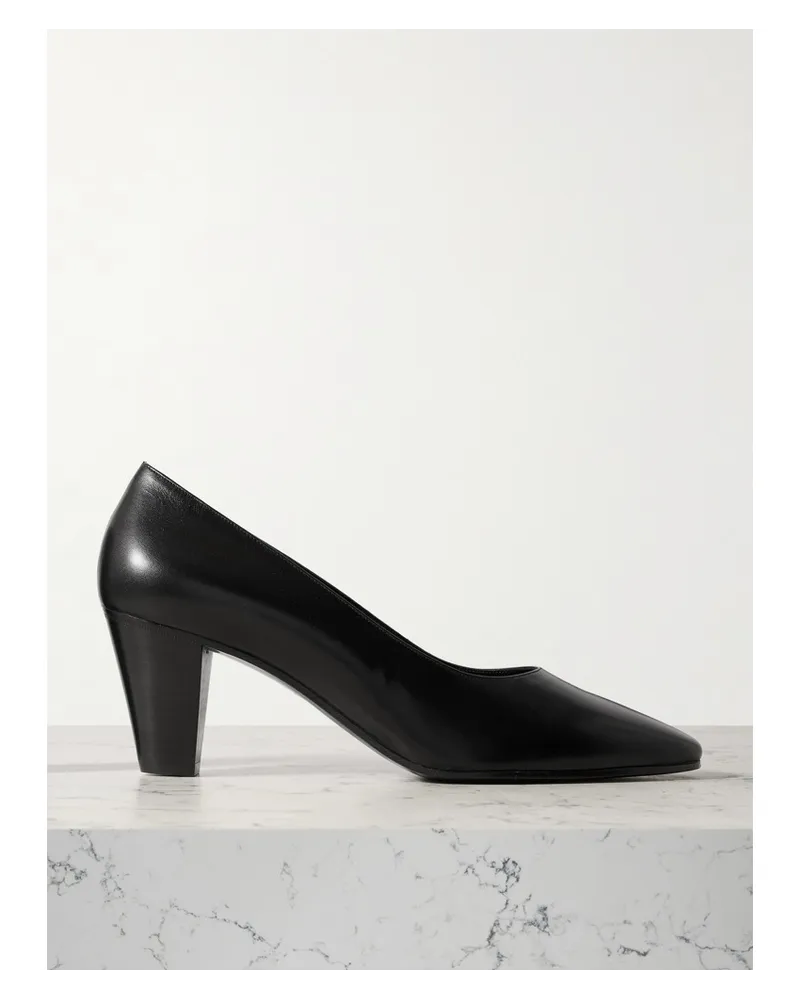 The Row Charlotte Pumps aus Leder Schwarz