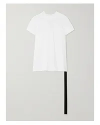 Rick Owens Level T-shirt aus Baumwoll-jersey Weiß