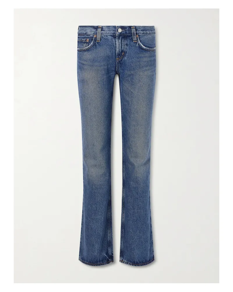 AGOLDE Tief Sitzende Bootcut-jeans - Blau Blau