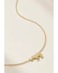 Jennifer Meyer Mini Elephant Kette aus 18 Karat  mit Diamanten Gold