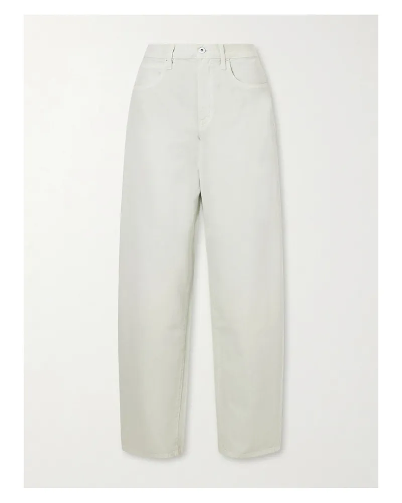 SLVRLAKE Tess Long Boyfriend Jeans - Green Green