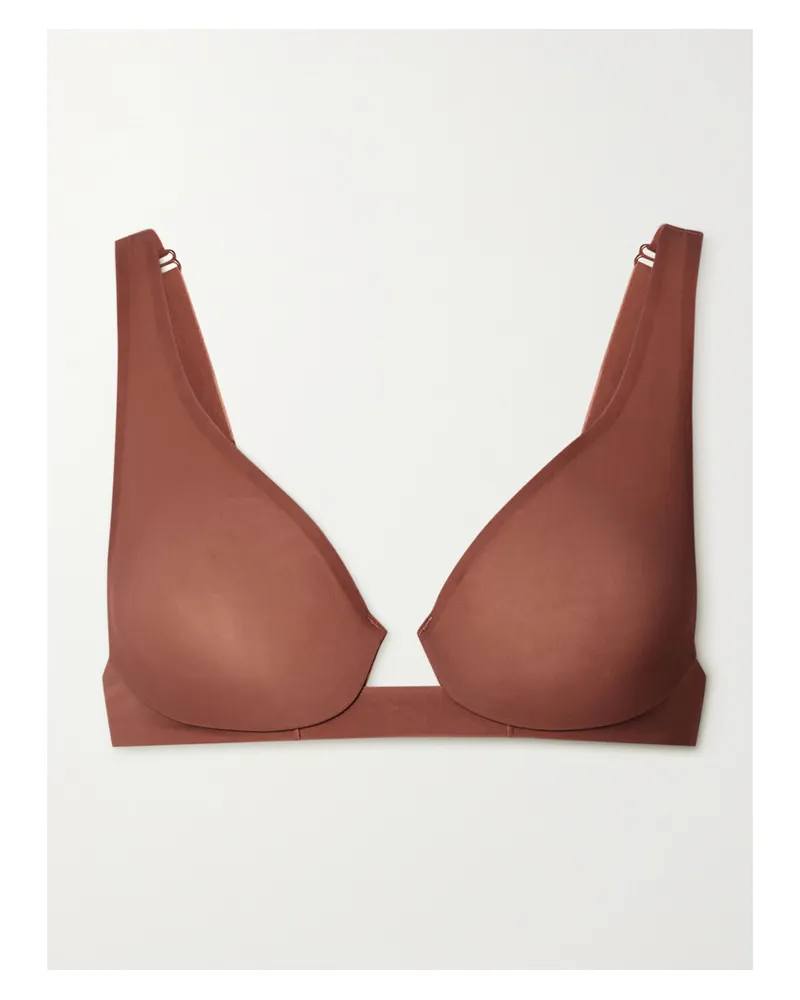 SKIMS Naked Plunge Bra – Jasper – Bh - Neutral Neutral