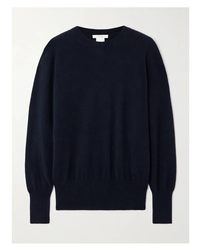 The Row Leilani Cashmere Sweater - Blue Blue