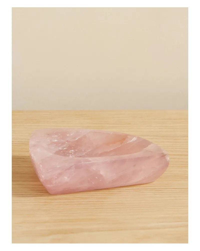 JIA JIA Schale Aus Rosenquarz - Pink Pink