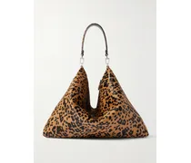 Bevel Large Leopard-print Cow Hair Tote - Animal print