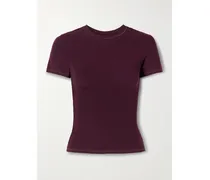 Cotton Jersey T-shirt – Currant – T-shirt Aus Baumwoll-jersey Mit Stretch-anteil - Lila
