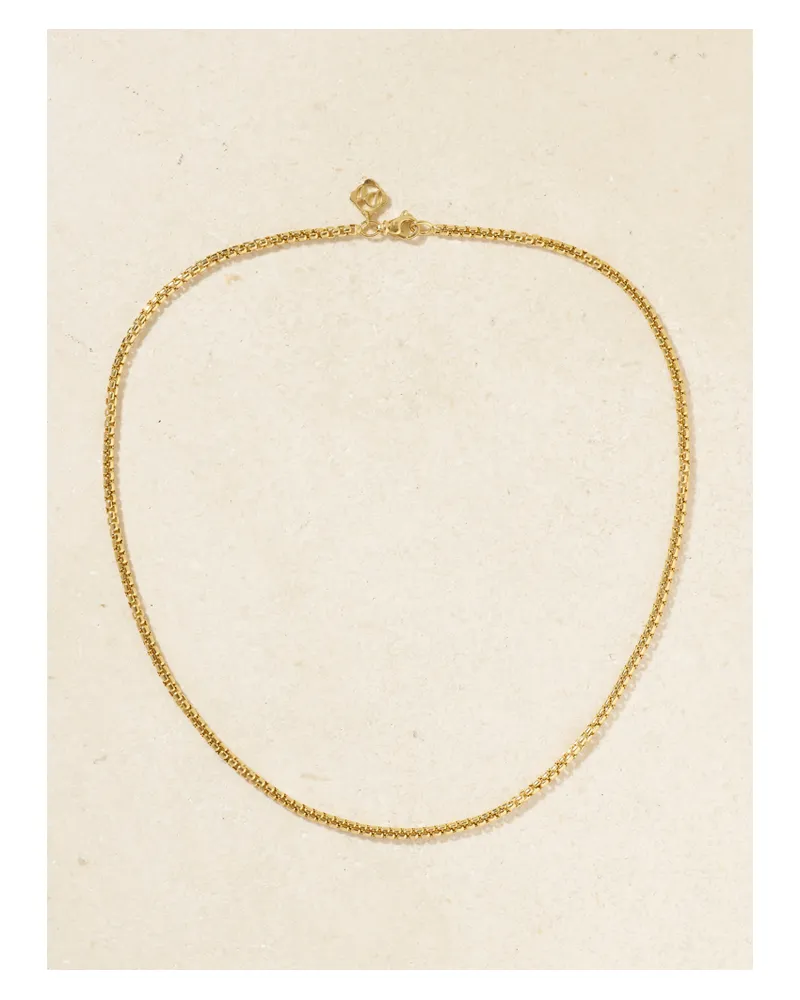 David Yurman Box Chain Kette Aus 18 Karat Gold Gold