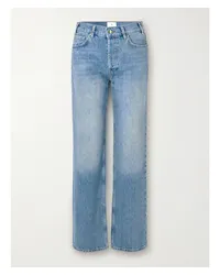 Anine Bing Gavin Hoch Sitzende Jeans Blau