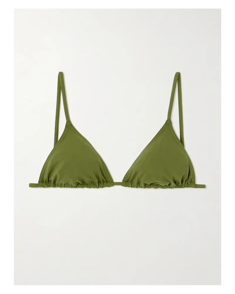 Eres Les Essentiels Mouna Triangel-bikini-oberteil - Grün Grün