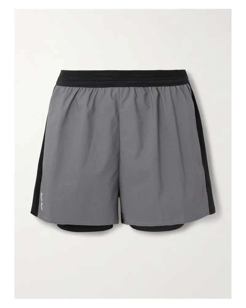 ON Lumos Performance Mehrlagige Shorts Aus Recyceltem Shell - Grau Grau