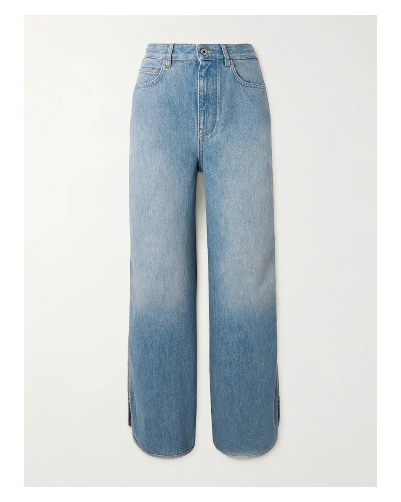 Loewe Hoch Sitzende Jeans Mit Weitem Bein - Blau Blau