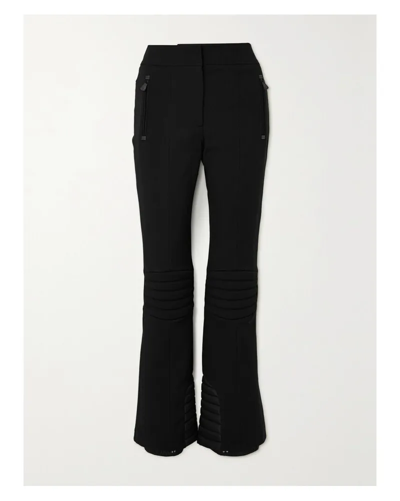 Moncler Skihose Aus Stretch-twill Mit Geradem Bein - Schwarz Schwarz