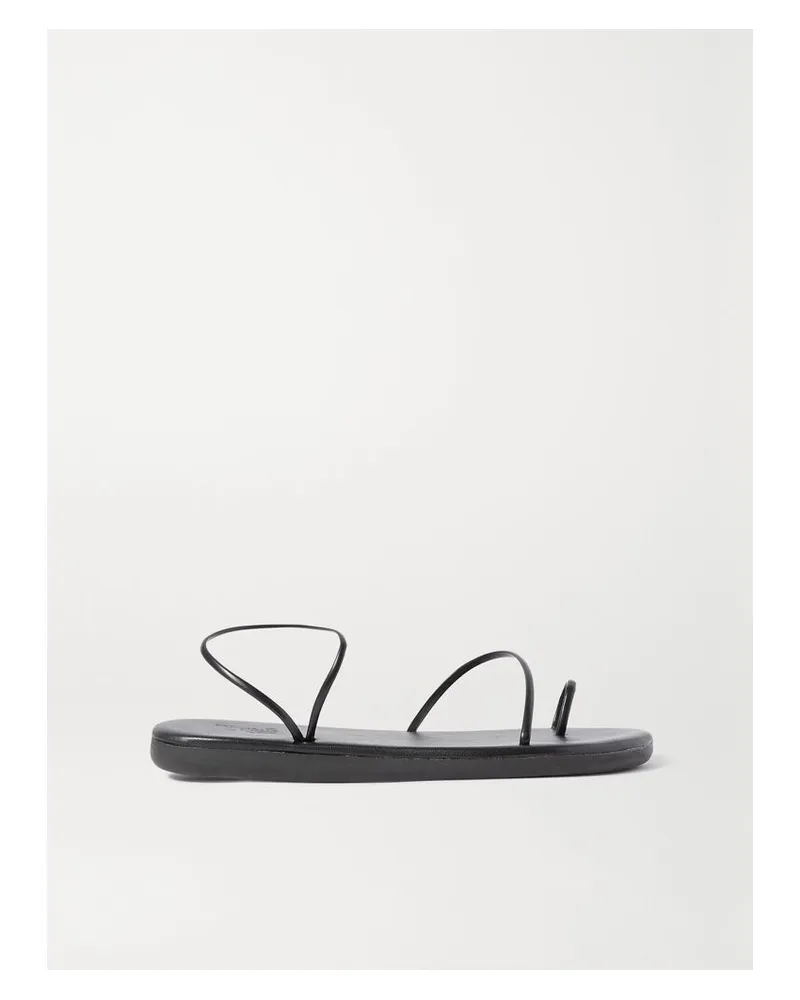 Ancient Greek Sandals Kansiz Sandalen Aus Kunstleder - Schwarz Schwarz