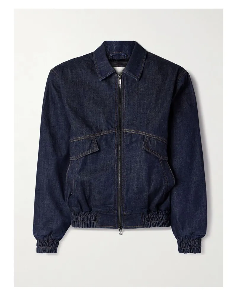 Magda Butrym Bomberjacke Aus Denim - Blau Blau
