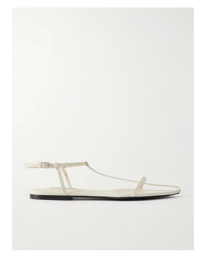 Jil Sander Leather Sandals - Neutrals Neutrals