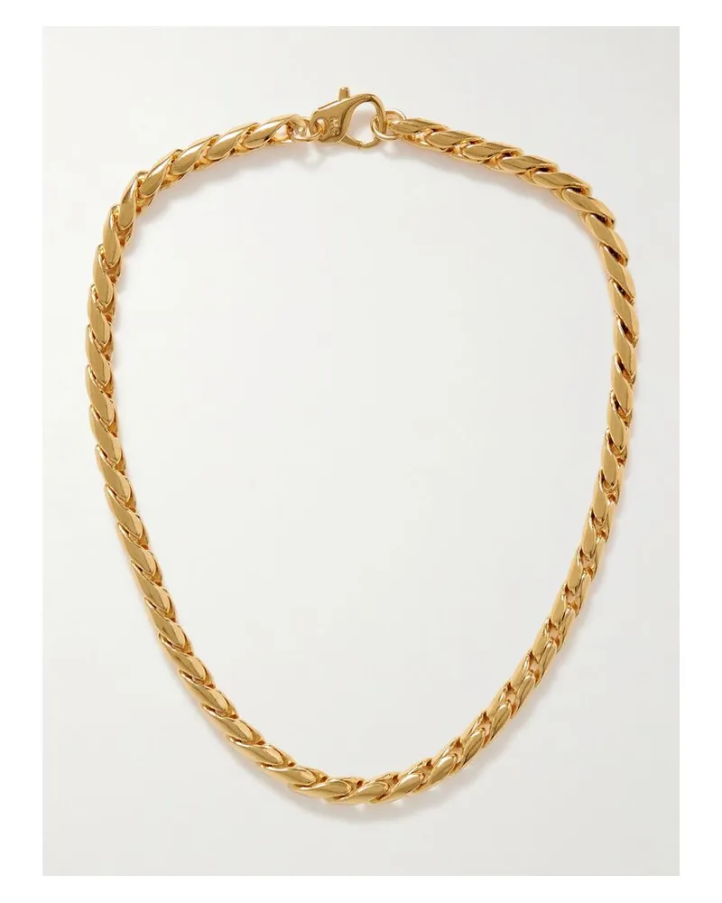 Martha Calvo Mercer Vergoldete Kette Gold
