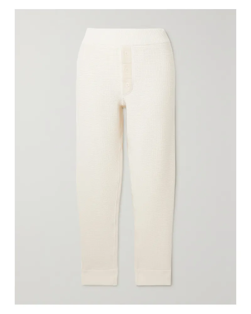 The Row Ginzena Jogginghose Aus Einer Baumwollmischung - Weiß Weiß