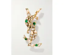 Cassandre Embellished Gold-tone Brooch