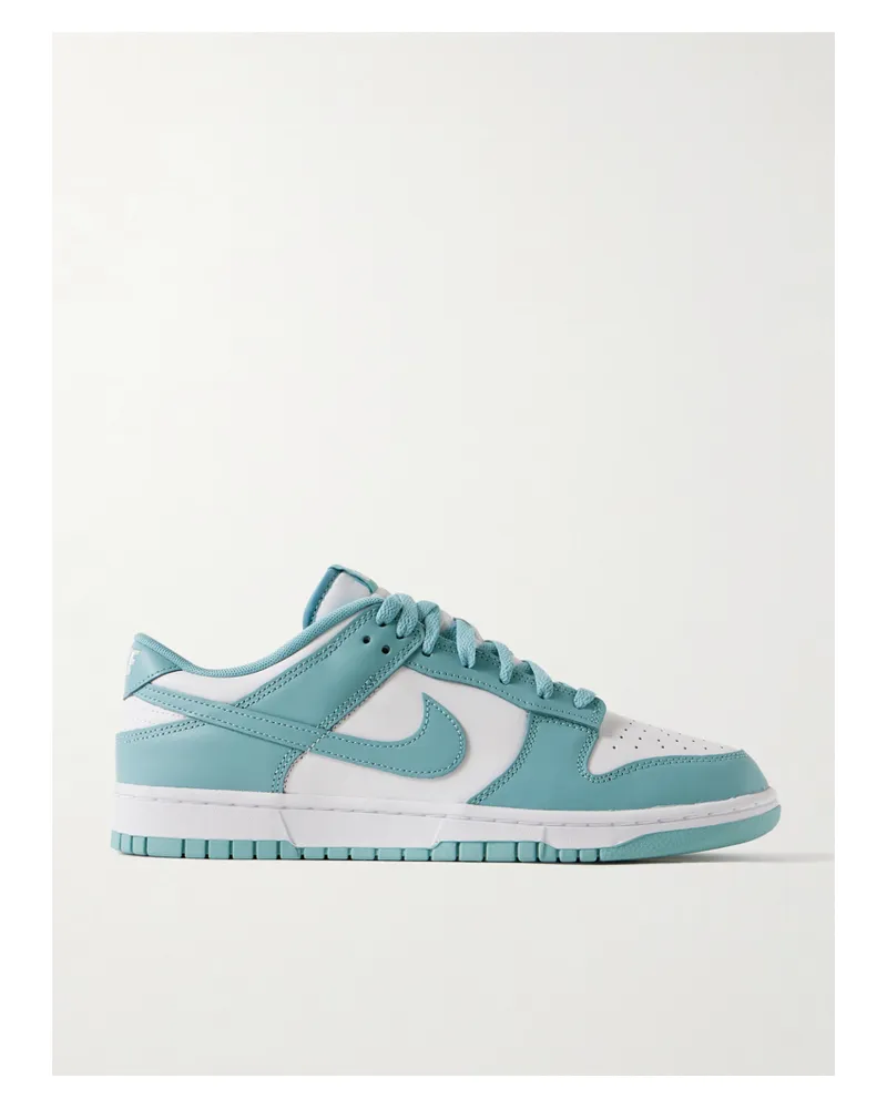 Nike Dunk Low Retro Sneakers Aus Leder - Blau Blau