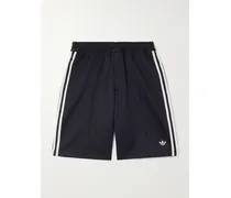Wales Bonner Shorts Aus Twill Mit Streifen - Blau
