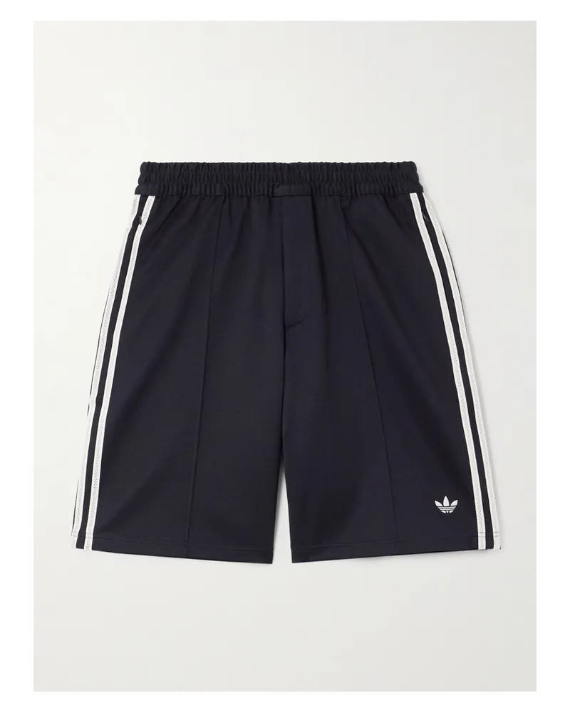 adidas Wales Bonner Shorts Aus Twill Mit Streifen - Blau Blau