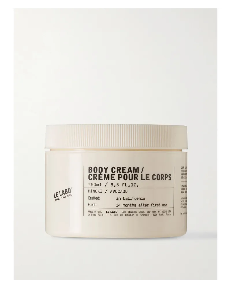 Le Labo Body Cream, 250 Ml – Körpercreme Farblos