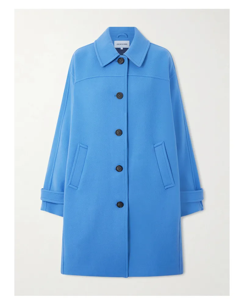 Veronica Beard Laurent Wool-blend Coat - Blue Blue