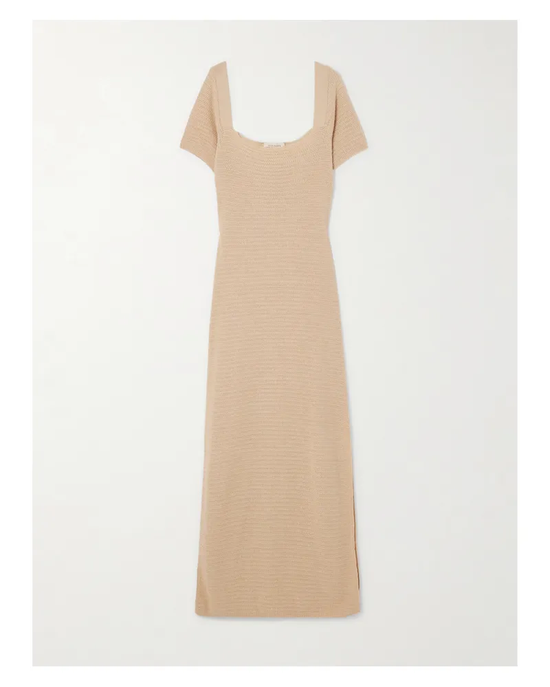 Giuliva Heritage Collection Maxikleid Aus Baumwolle - Neutral Neutral