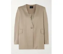 Net Sustain Blazer Aus Twill Aus Einer Tencel™-lyocell-mischung - Neutral