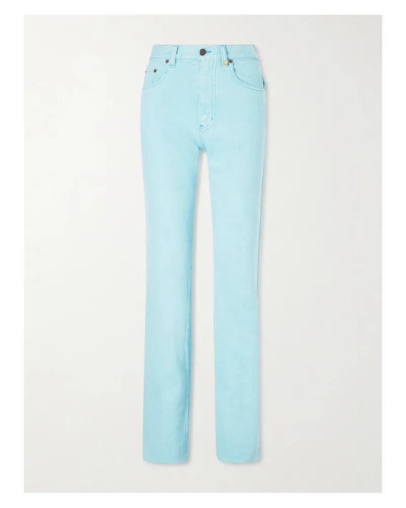 Chloé High-rise Slim-leg Jeans - Blue Blue