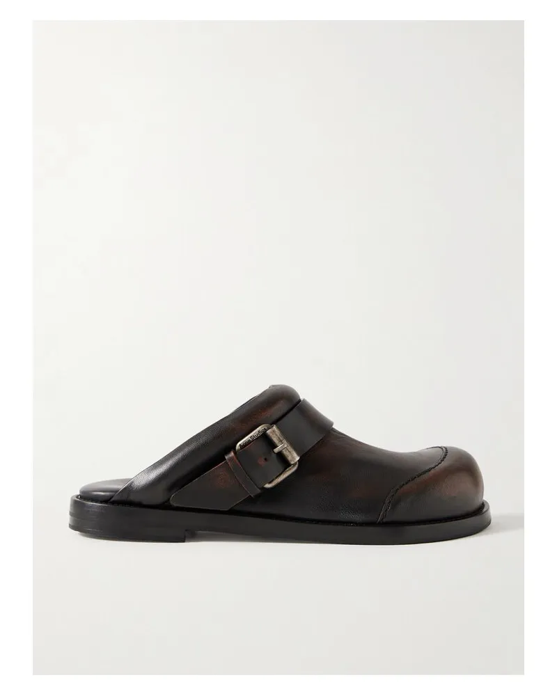 Acne Studios Mules Aus Leder - Braun Braun