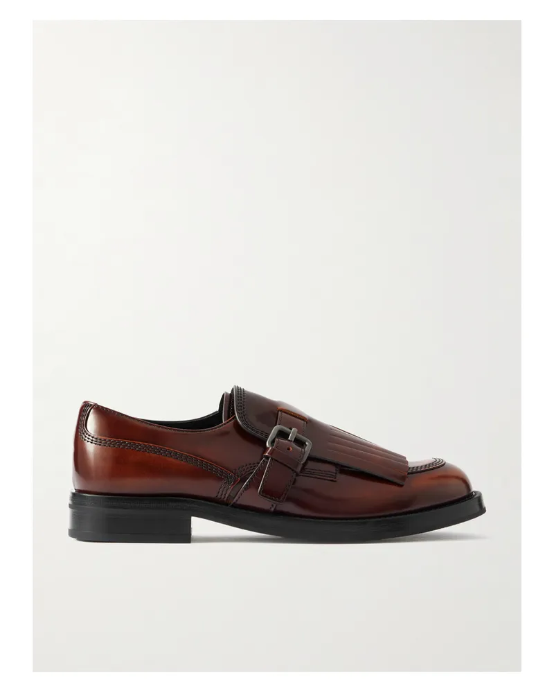 Church's Piper Fringed Glossed-leather Brogues - Brown Brown