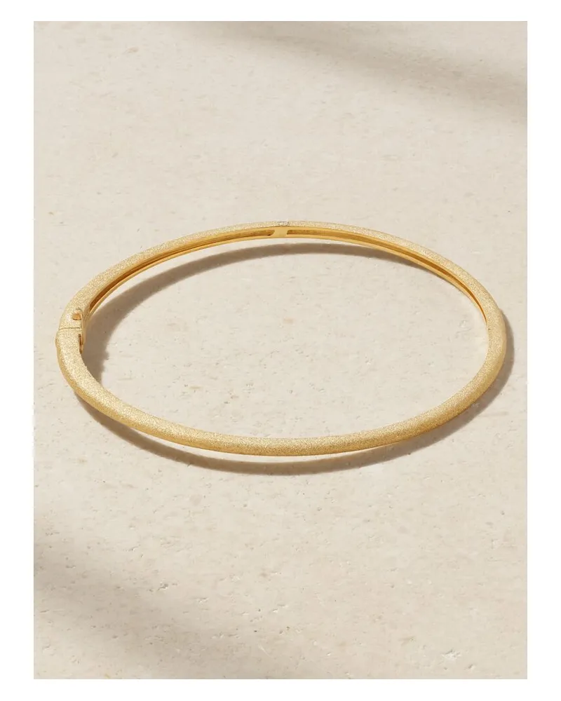 Yvonne Léon Alliance Armband Aus 9 Karat Gold Mit Diamant Gold