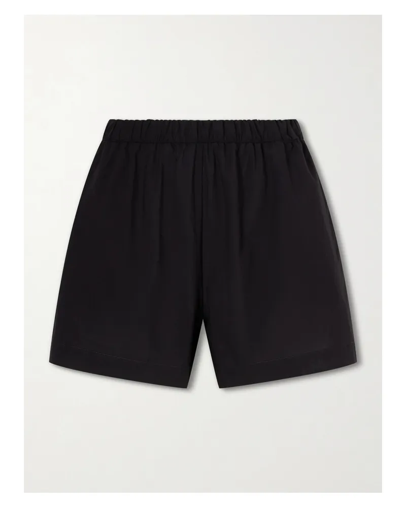 LIDO Cotton Shorts - Black Black