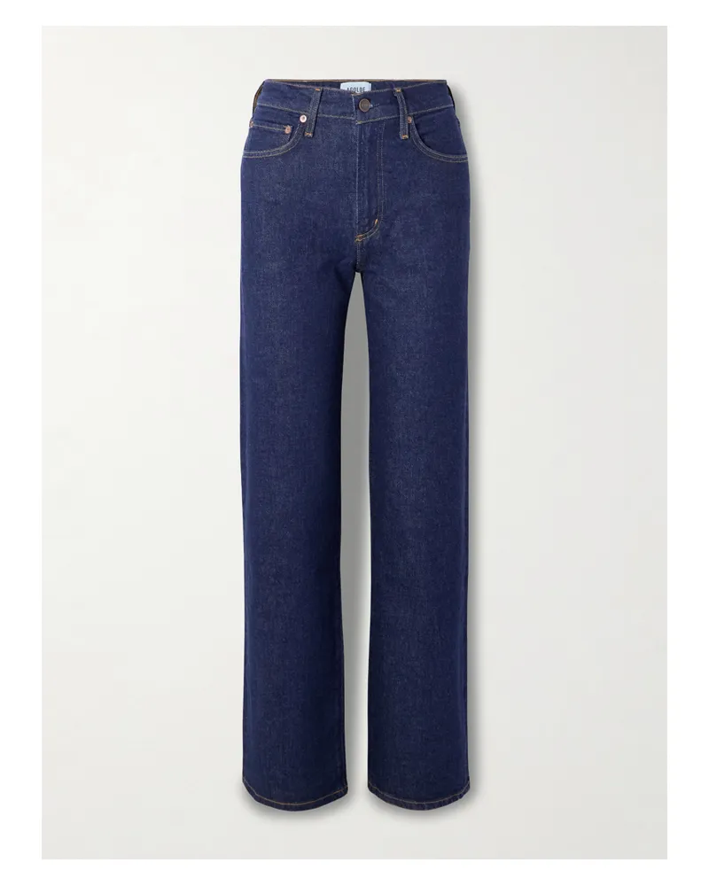 AGOLDE Harper Jean Straight-leg Jeans - Blue Blue