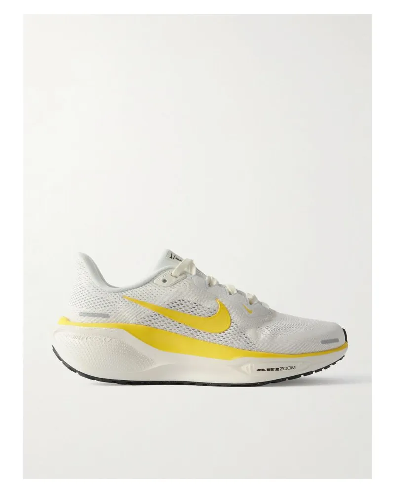 Nike Pegasus 41 Sneakers Aus Mesh Mit Gummibesätzen - Gelb Gelb