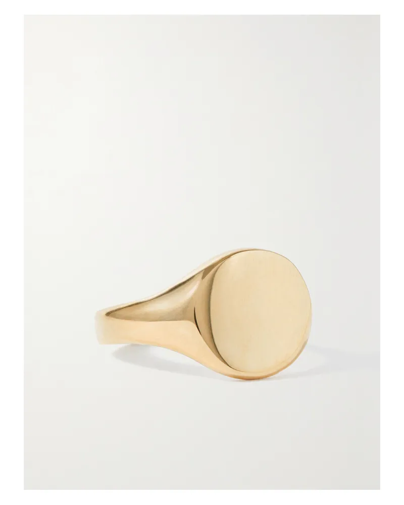 Loren Stewart Baby Siegelring Aus 14 Karat Gold Gold