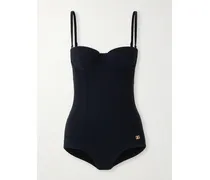 Cutout Underwired Swimsuit - Black